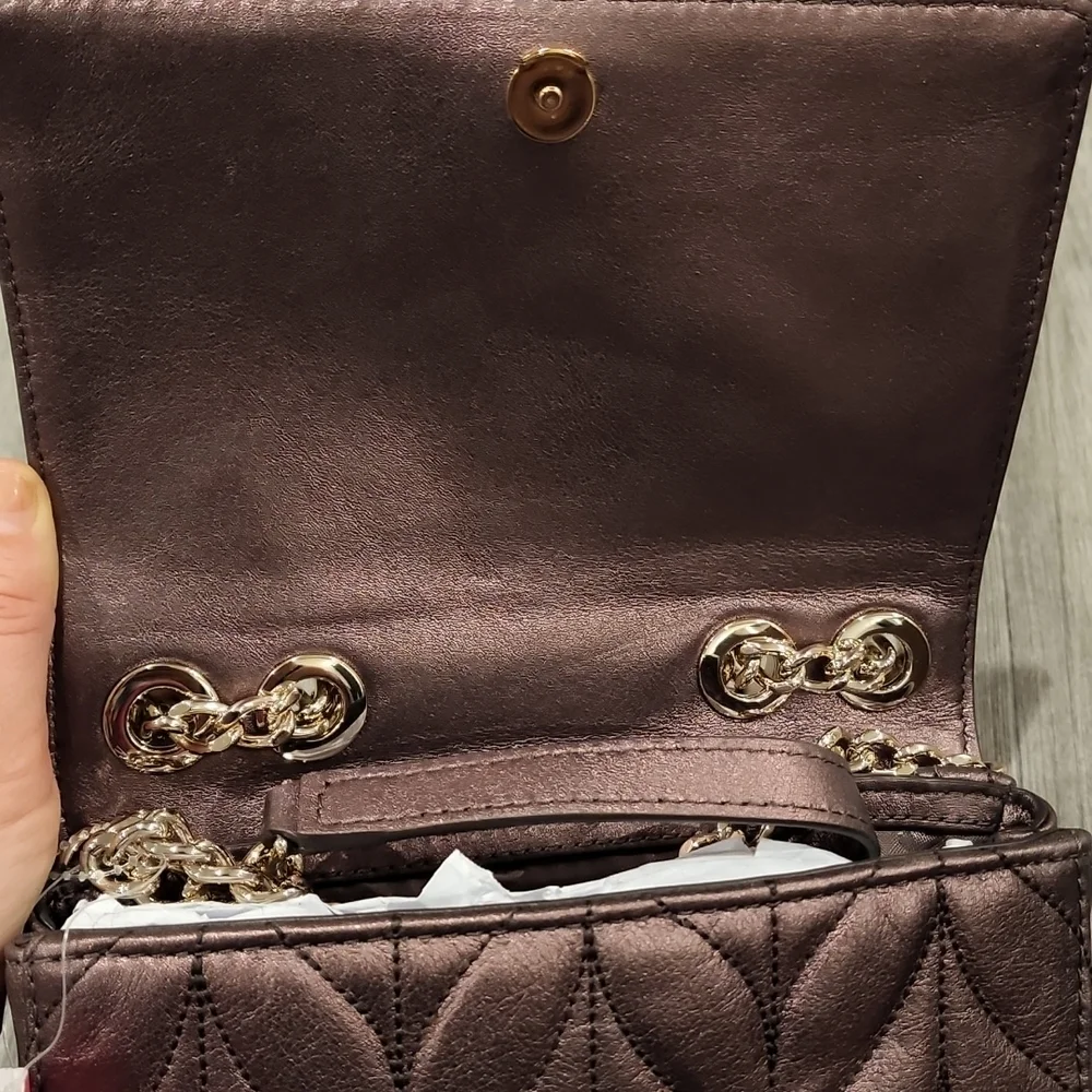 Mini Emelyn Kate Spade Bag Metallic Oak - Picture 5 of 6